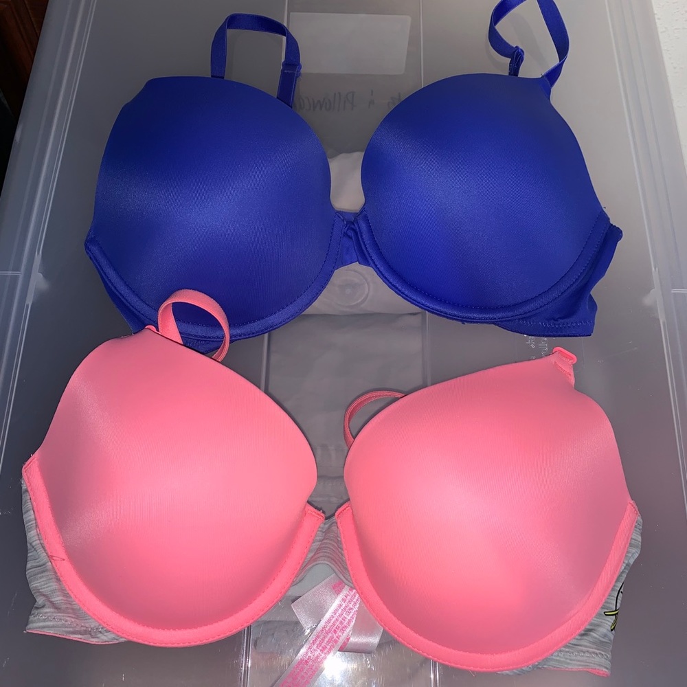 VS PINK Wear Everywhere Push-up Bras 34-C